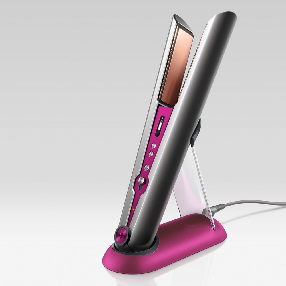 Dyson | Corrale straightener- Black Nickel & Fuchsia